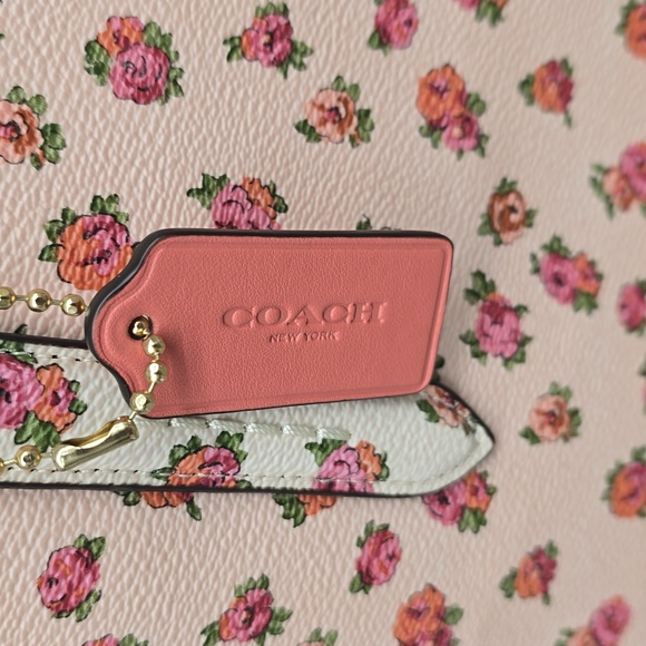 Coach Highline Tote With Floral Print - Picture 5 of 9